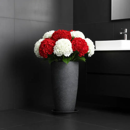 Pot de fleur haut plastique