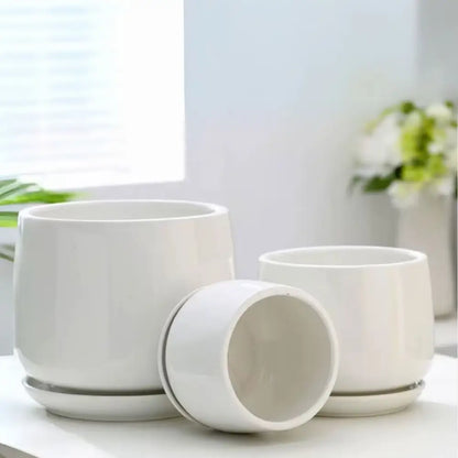 Pot de fleur intérieur céramique