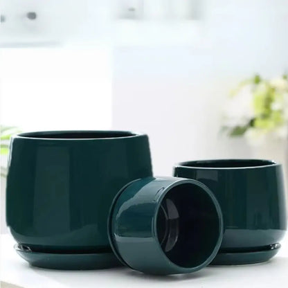 Pot de fleur intérieur céramique