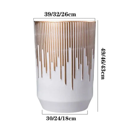 Pot de fleur intérieur haut design