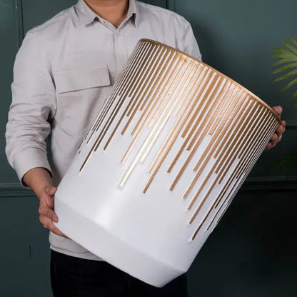 Pot de fleur intérieur haut design