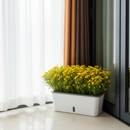 Pot de fleur interieur rectangulaire