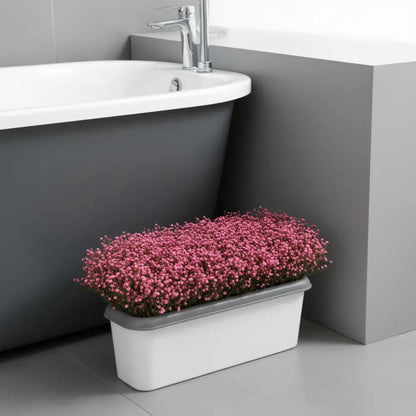 Pot de fleur interieur rectangulaire