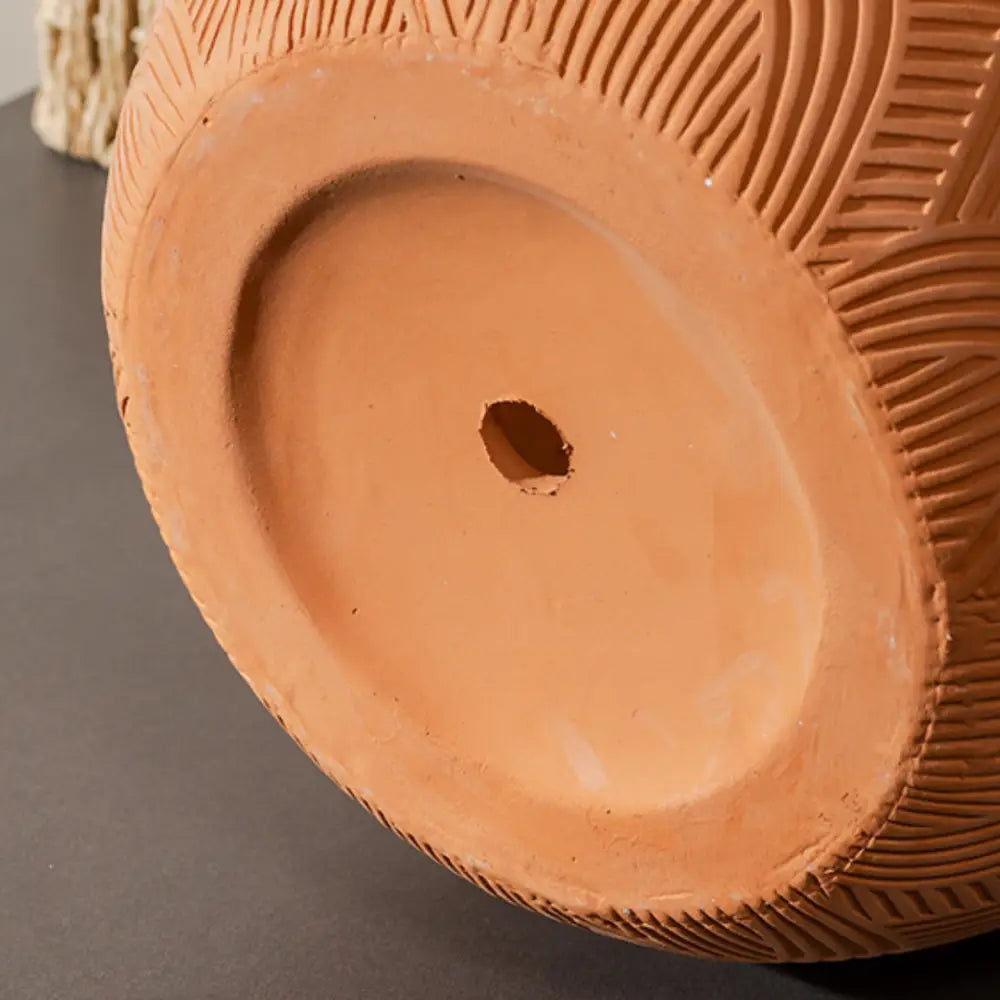 Pot de fleur intérieur terre cuite