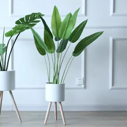 Pot de fleur métal sur pied