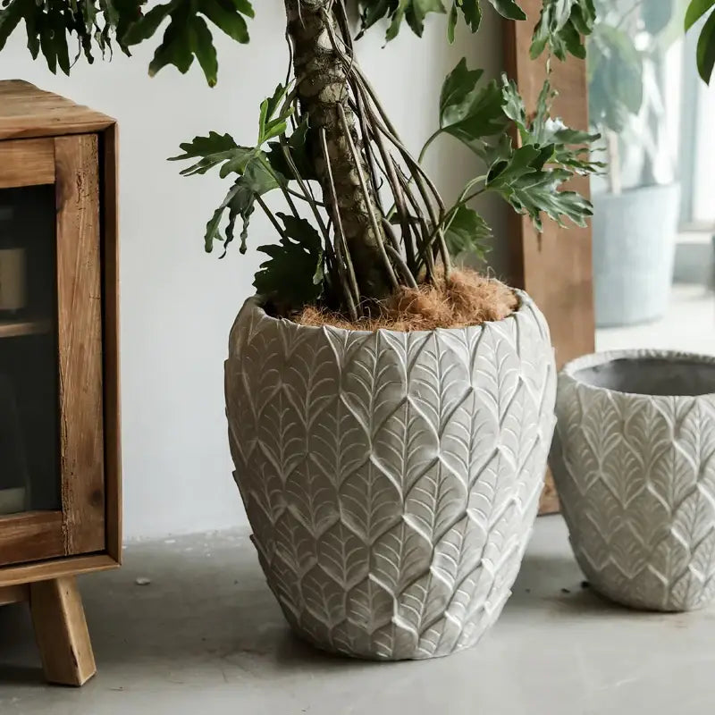 Pot de fleur moderne