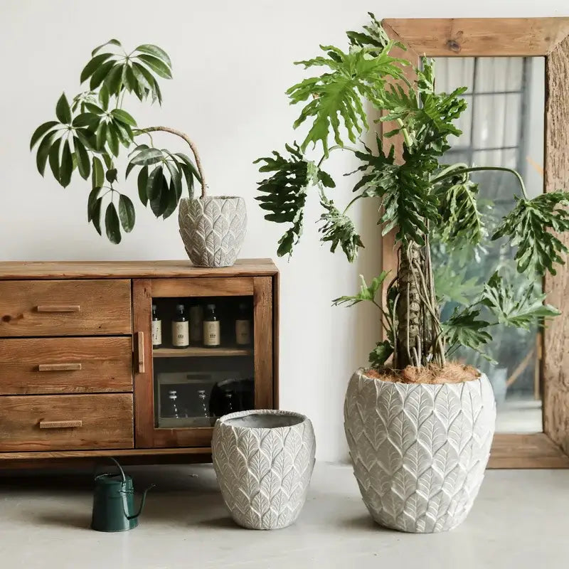 Pot de fleur moderne