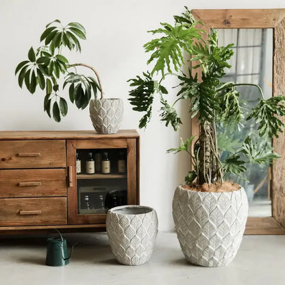 Pot de fleur moderne