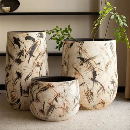 Pot de fleur moderne intérieur