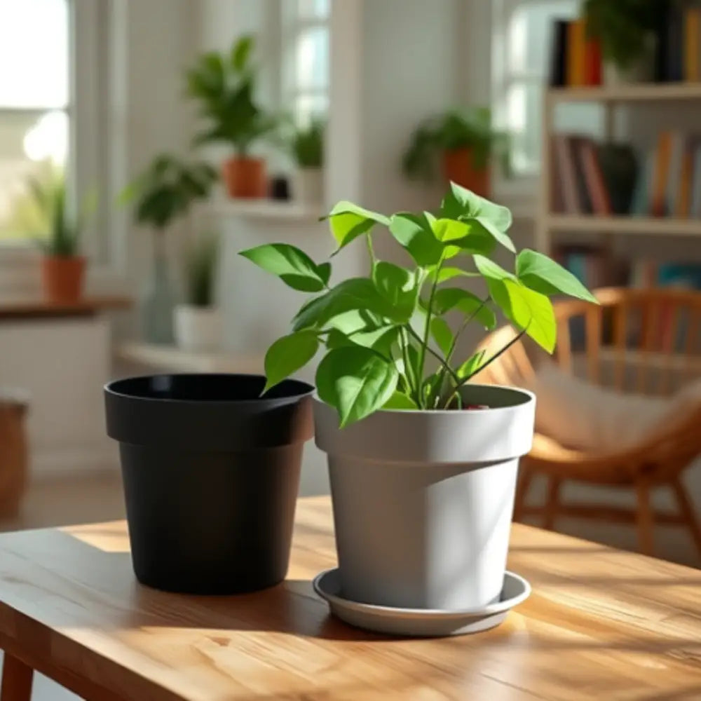 Pot de fleur plastique 20 cm