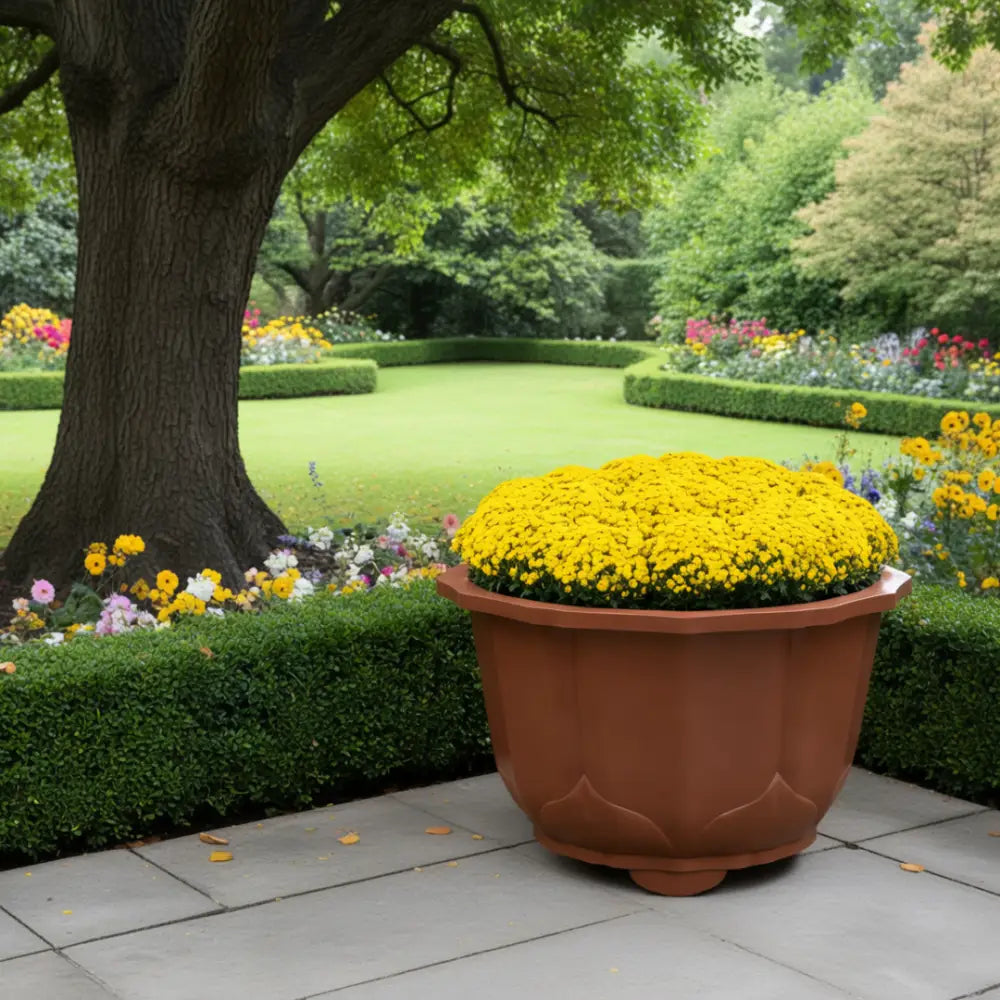 Pot de fleur plastique diamètre 80