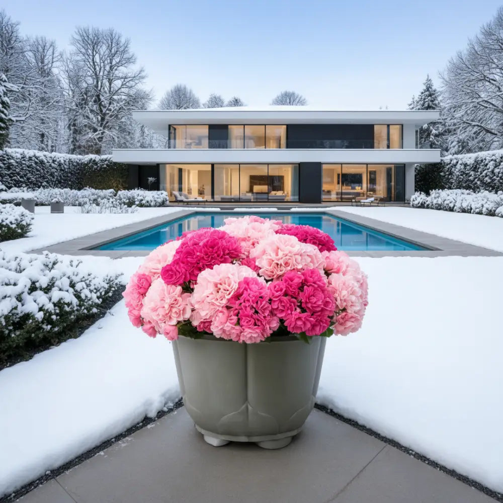 Pot de fleur plastique diamètre 80