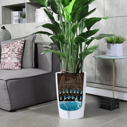 Pot de fleur plastique grande taille pas cher