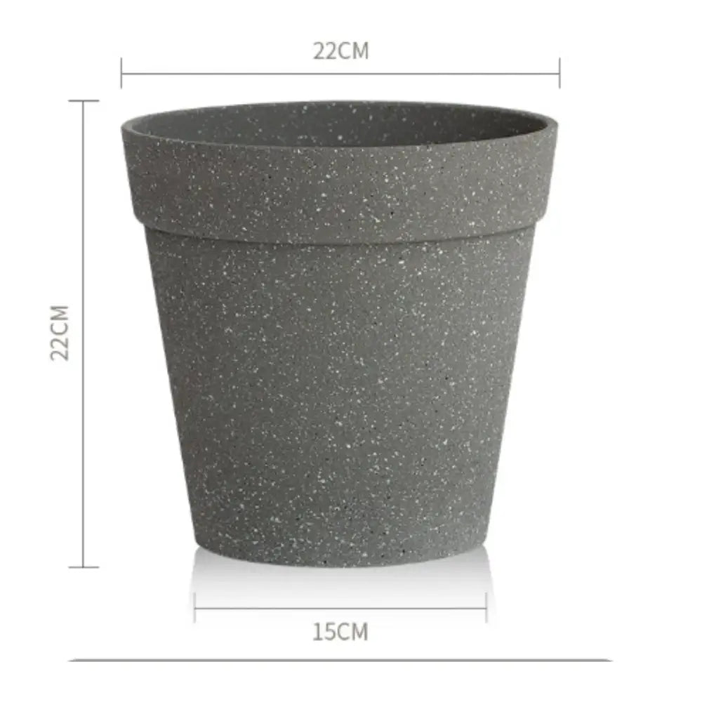 Pot de fleur plastique pas cher