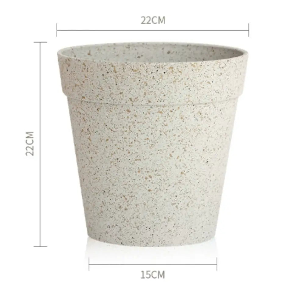 Pot de fleur plastique pas cher