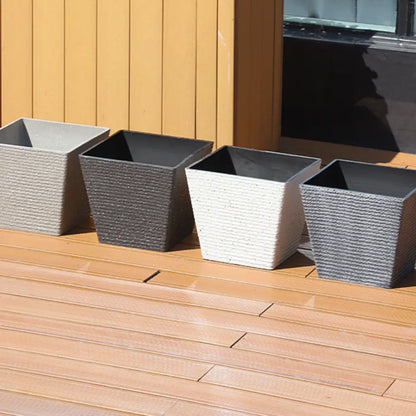 Pot de fleur plastique recyclage