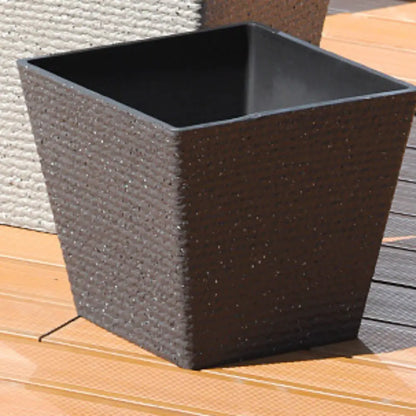 Pot de fleur plastique recyclage