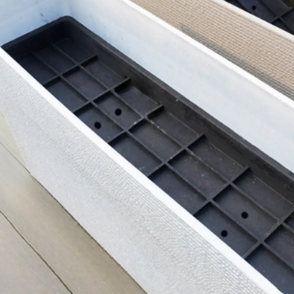 Pot de fleur rectangulaire 100 cm