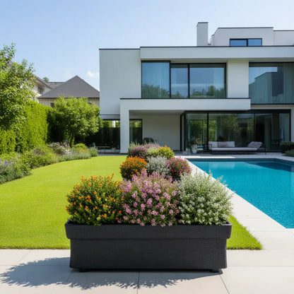 Pot de fleur rectangulaire 80 cm