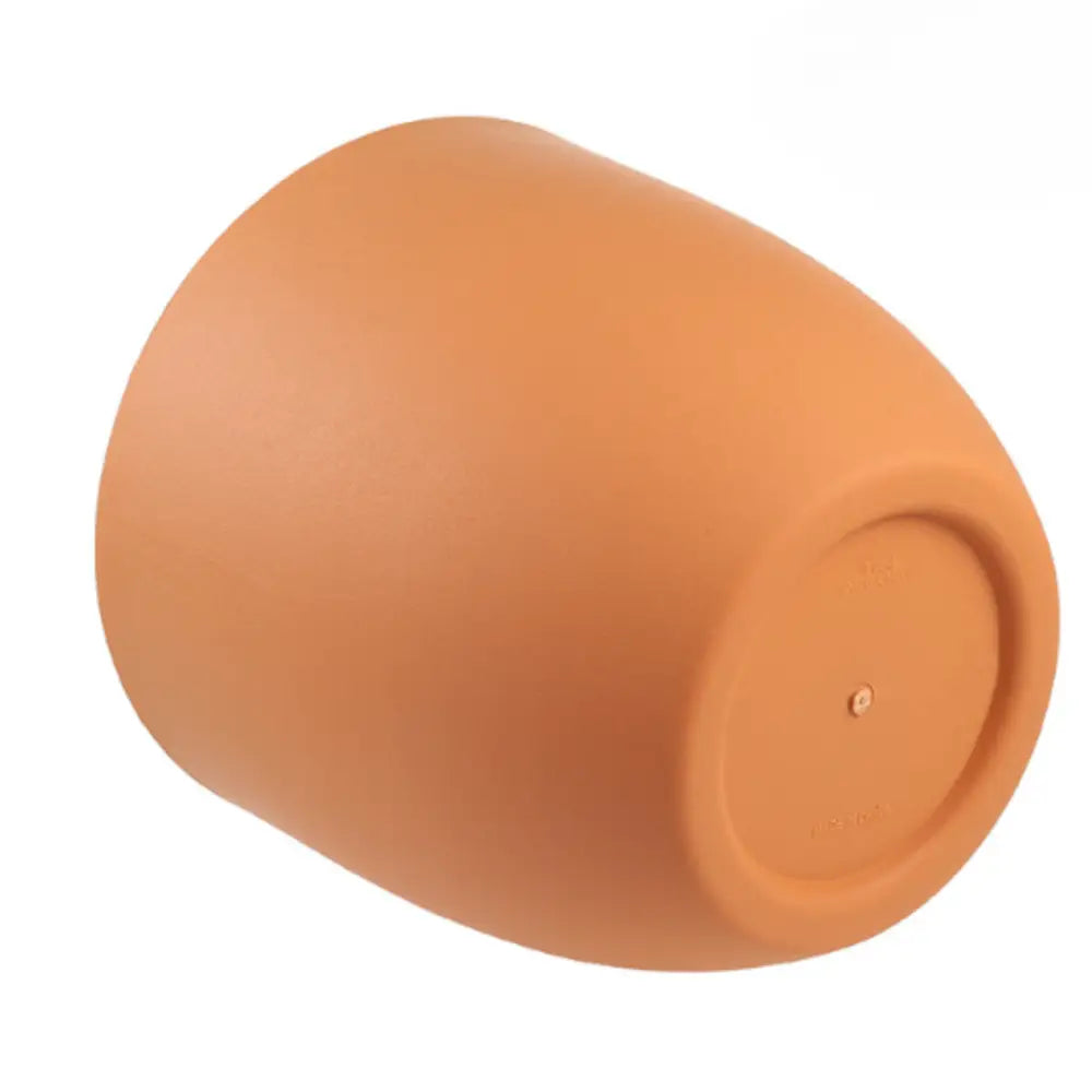 Pot de fleur rond plastique