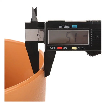 Pot de fleur rond plastique