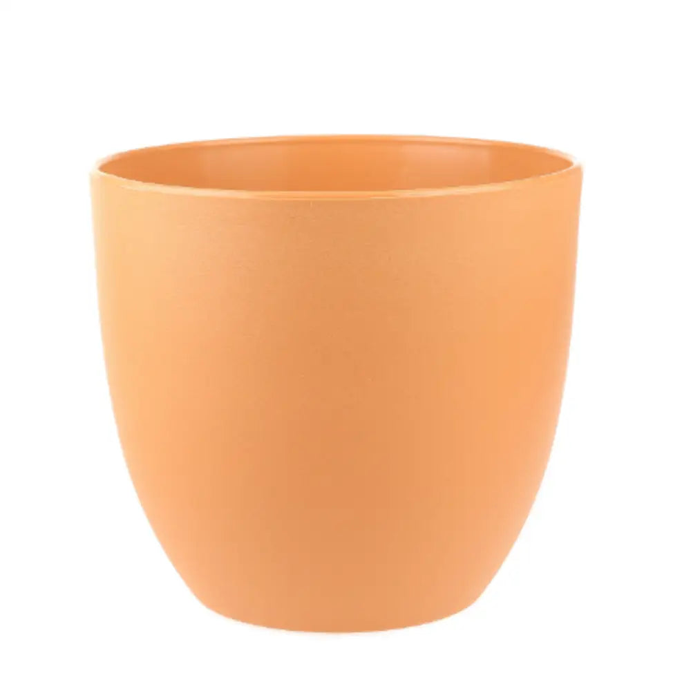 Pot de fleur rond plastique