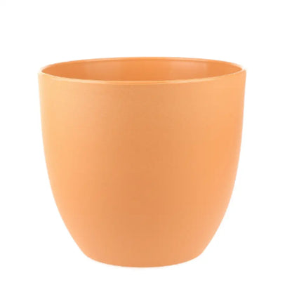 Pot de fleur rond plastique