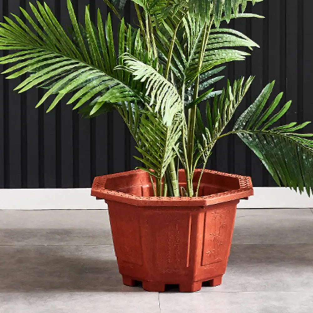 Pot de fleur sur pied extérieur