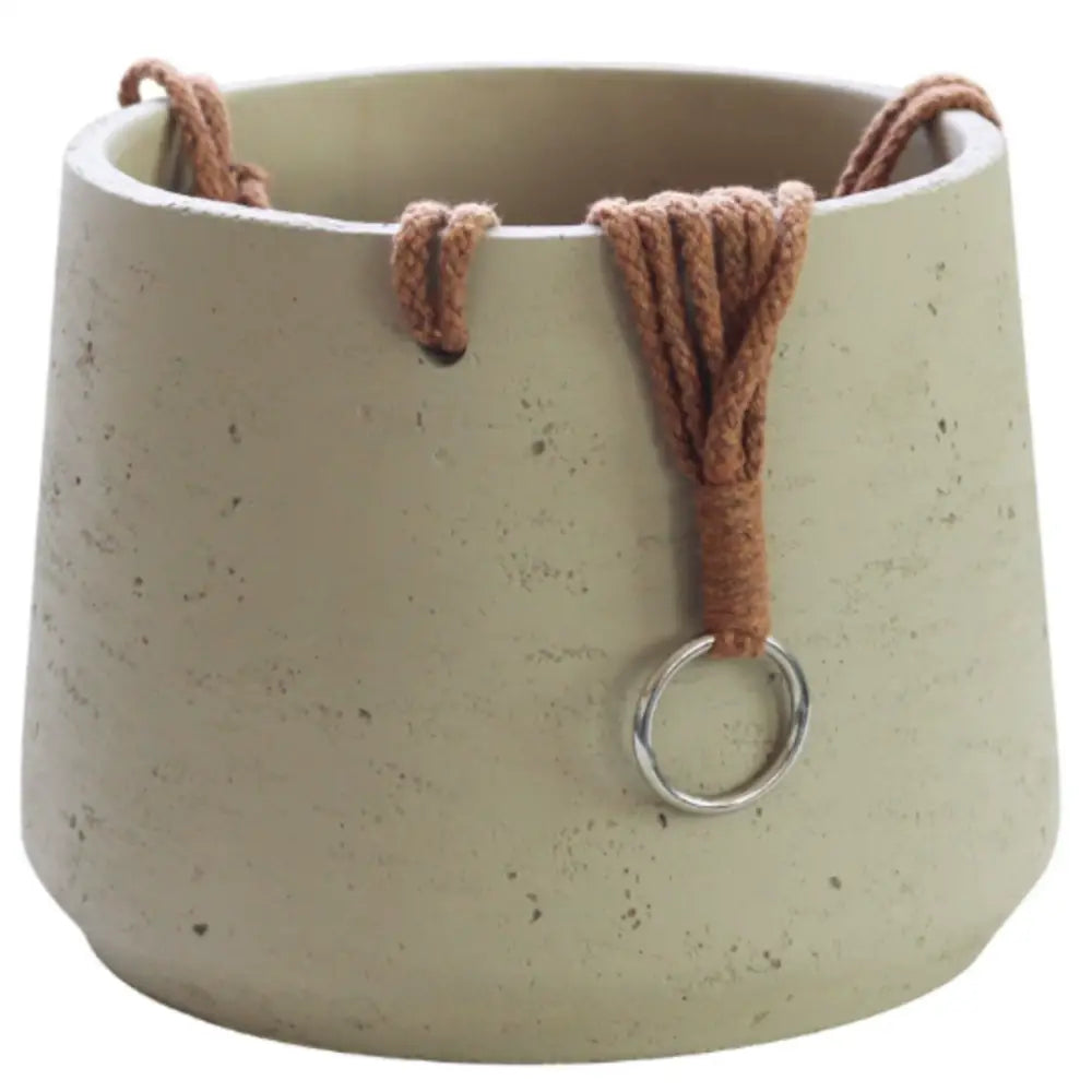 Pot de fleur suspendu au plafond