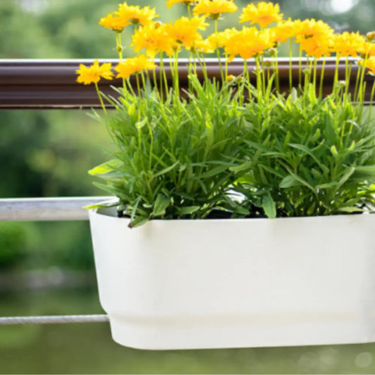 Pot de fleur suspendu balcon