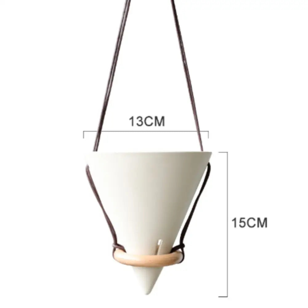 Pot de fleur suspendu design