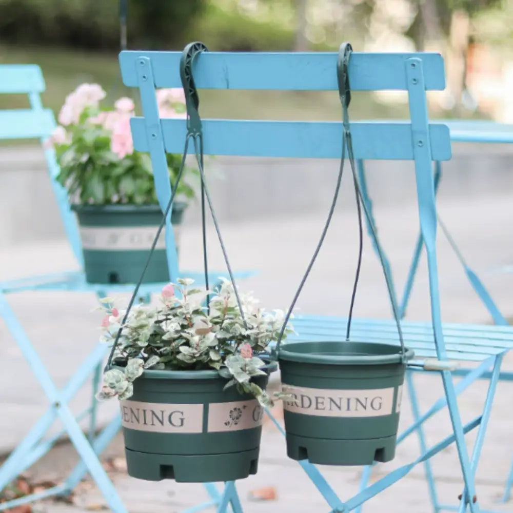 Pot de fleur suspendu extérieur