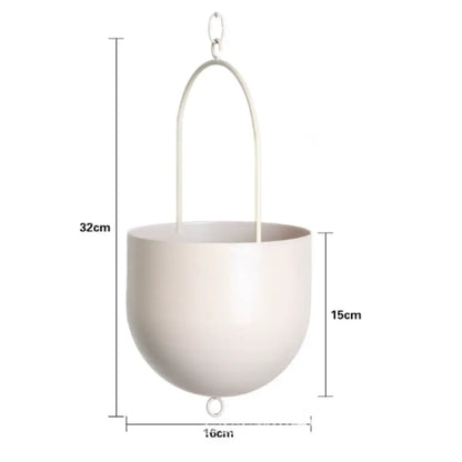 Pot de fleur suspendu intérieur