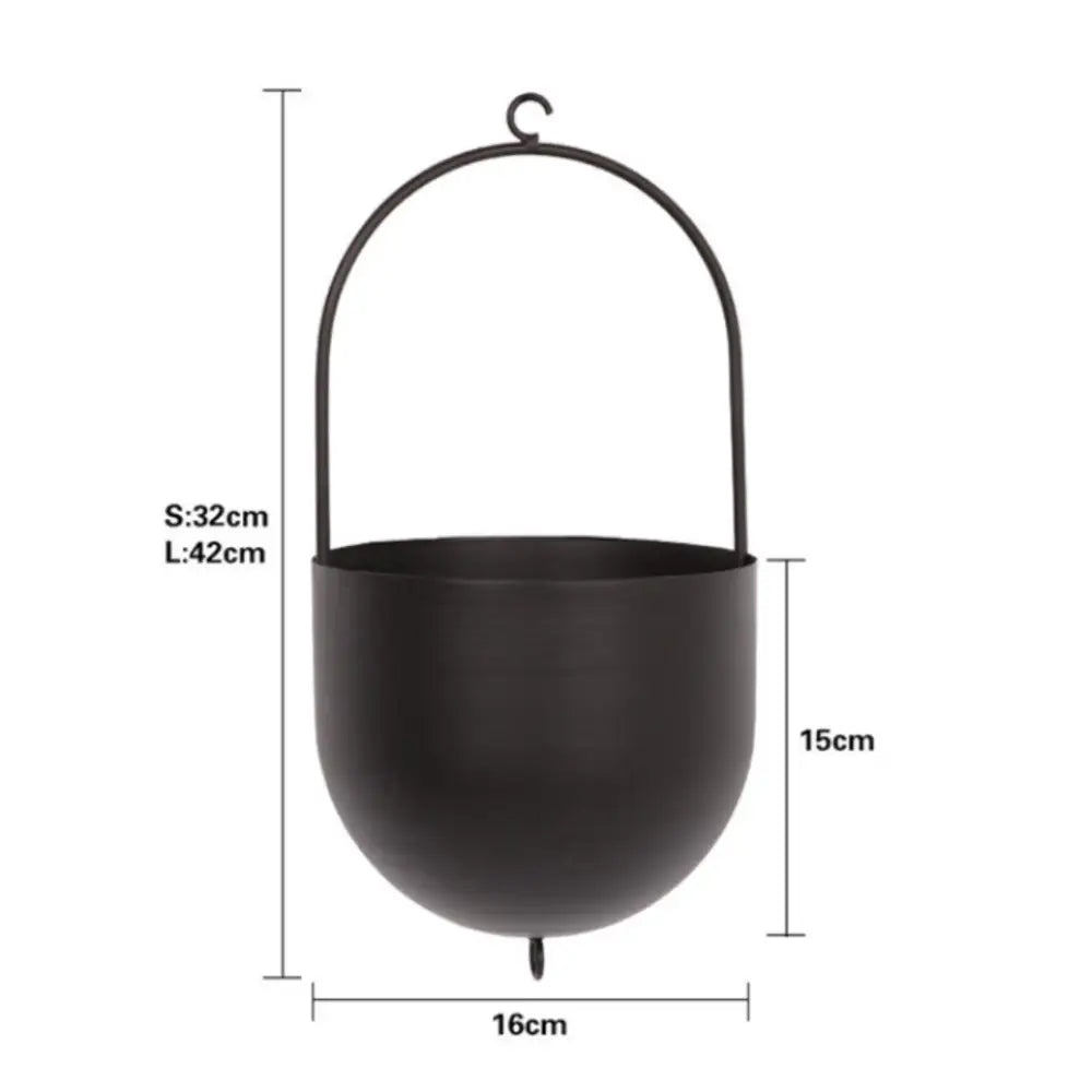 Pot de fleur suspendu intérieur