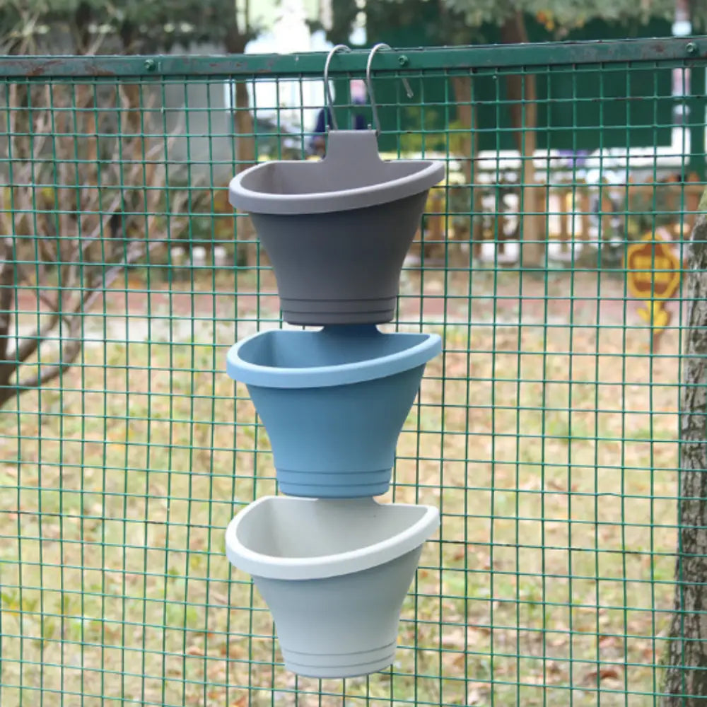 Pot de fleur suspendu plastique
