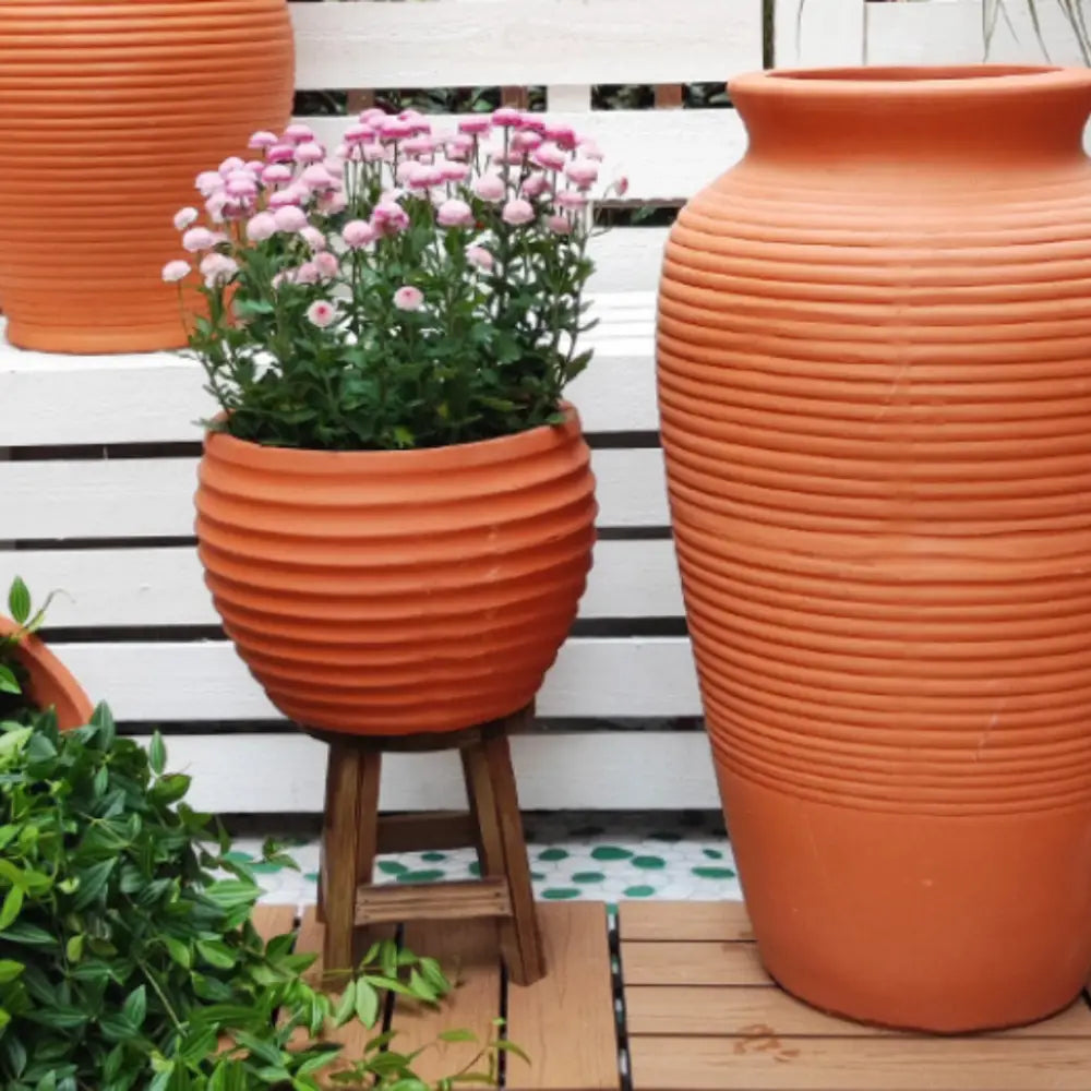 Pot de fleur terre cuite 20 cm