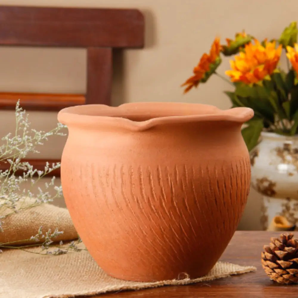 Set de 2 pot de fleur terre cuite diamètre 20