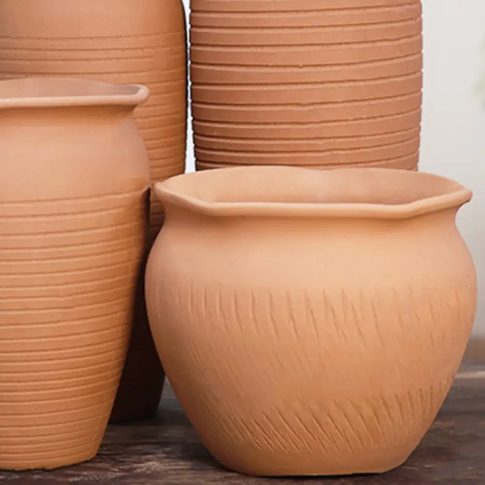 Set de 2 pot de fleur terre cuite diamètre 20