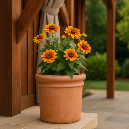 Pot de fleur terre cuite diamètre 40