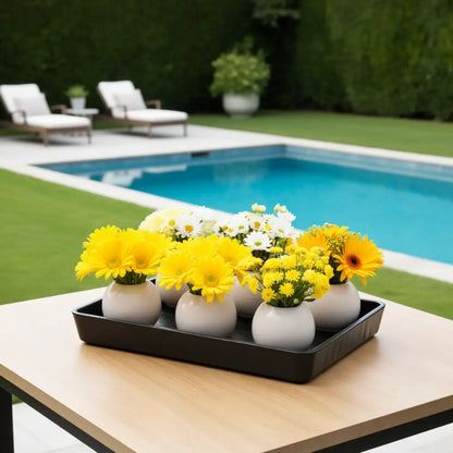 Soucoupe pot de fleur carré 40 cm