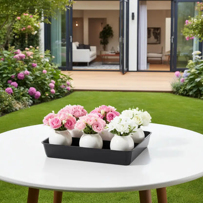 Soucoupe pot de fleur carré 40 cm