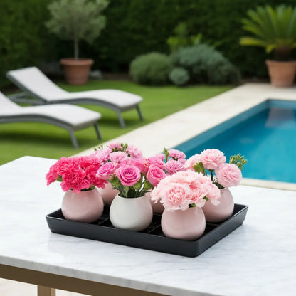 Soucoupe pot de fleur carré 40 cm