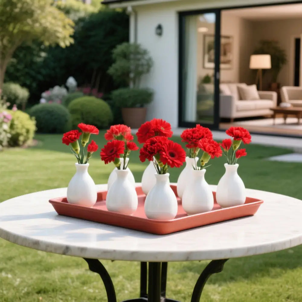 Soucoupe pot de fleur carré 40 cm