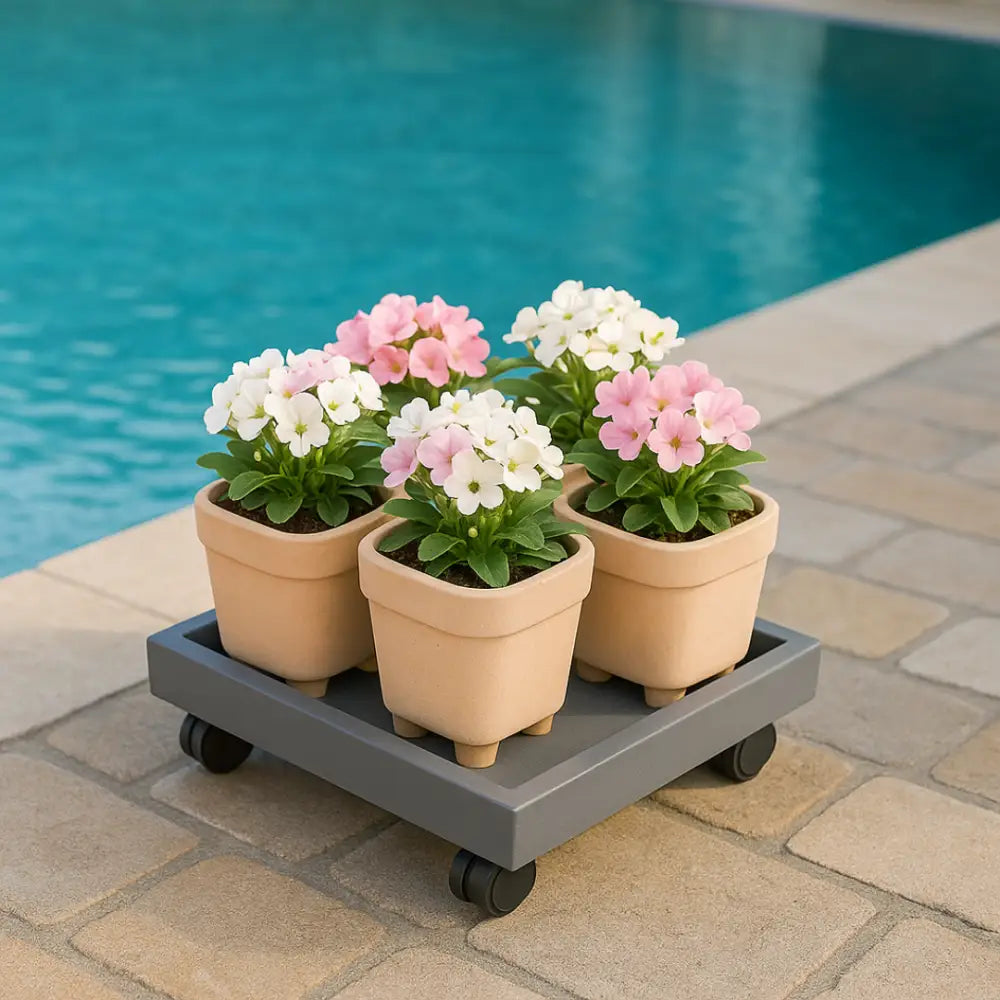 Soucoupe pot de fleur carré 45x45