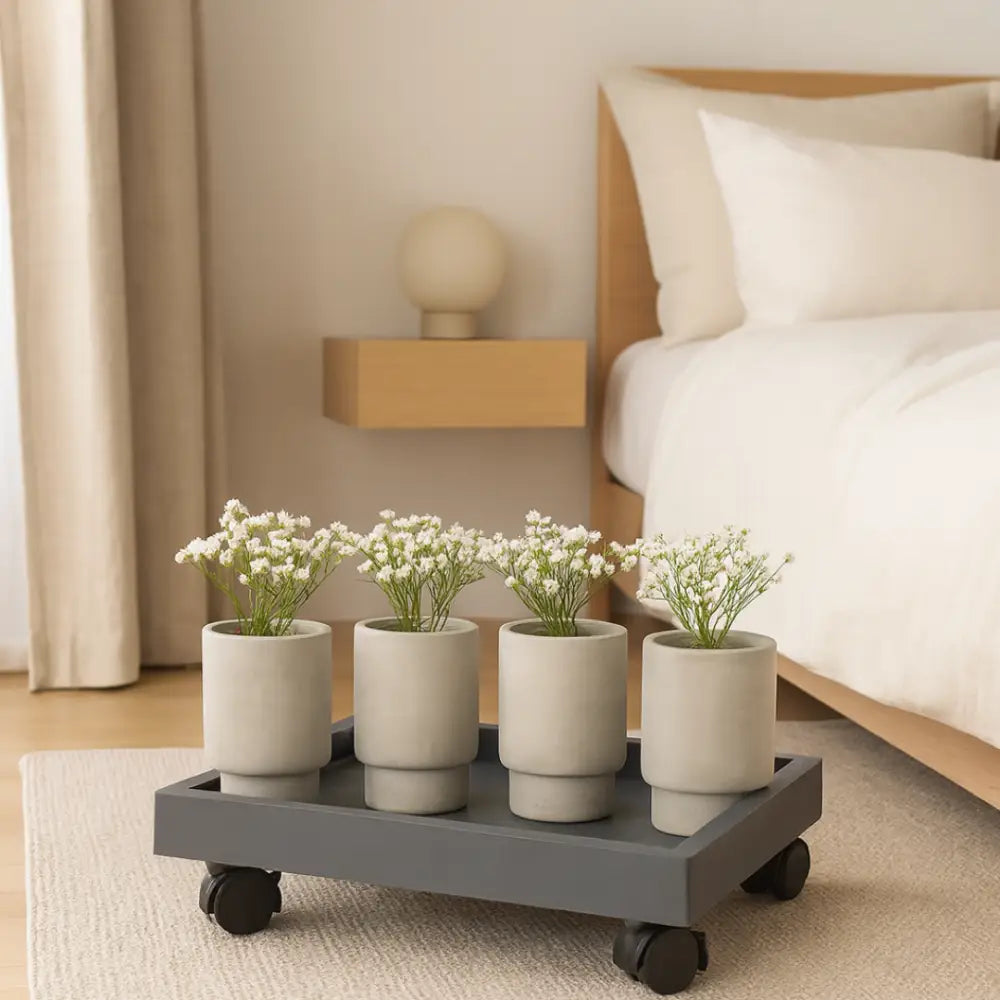 Soucoupe pot de fleur carré 45x45