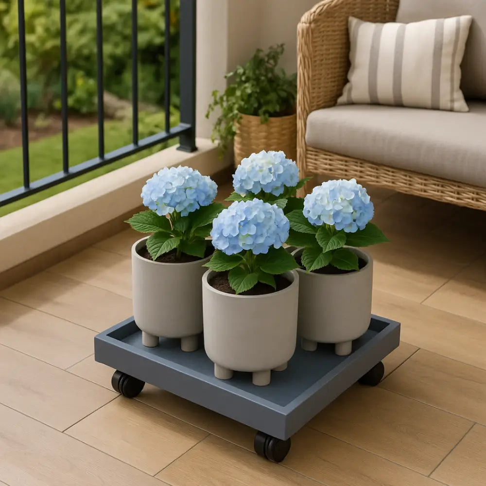 Soucoupe pot de fleur carré 45x45