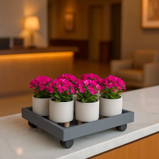 Soucoupe pot de fleur carré 45x45