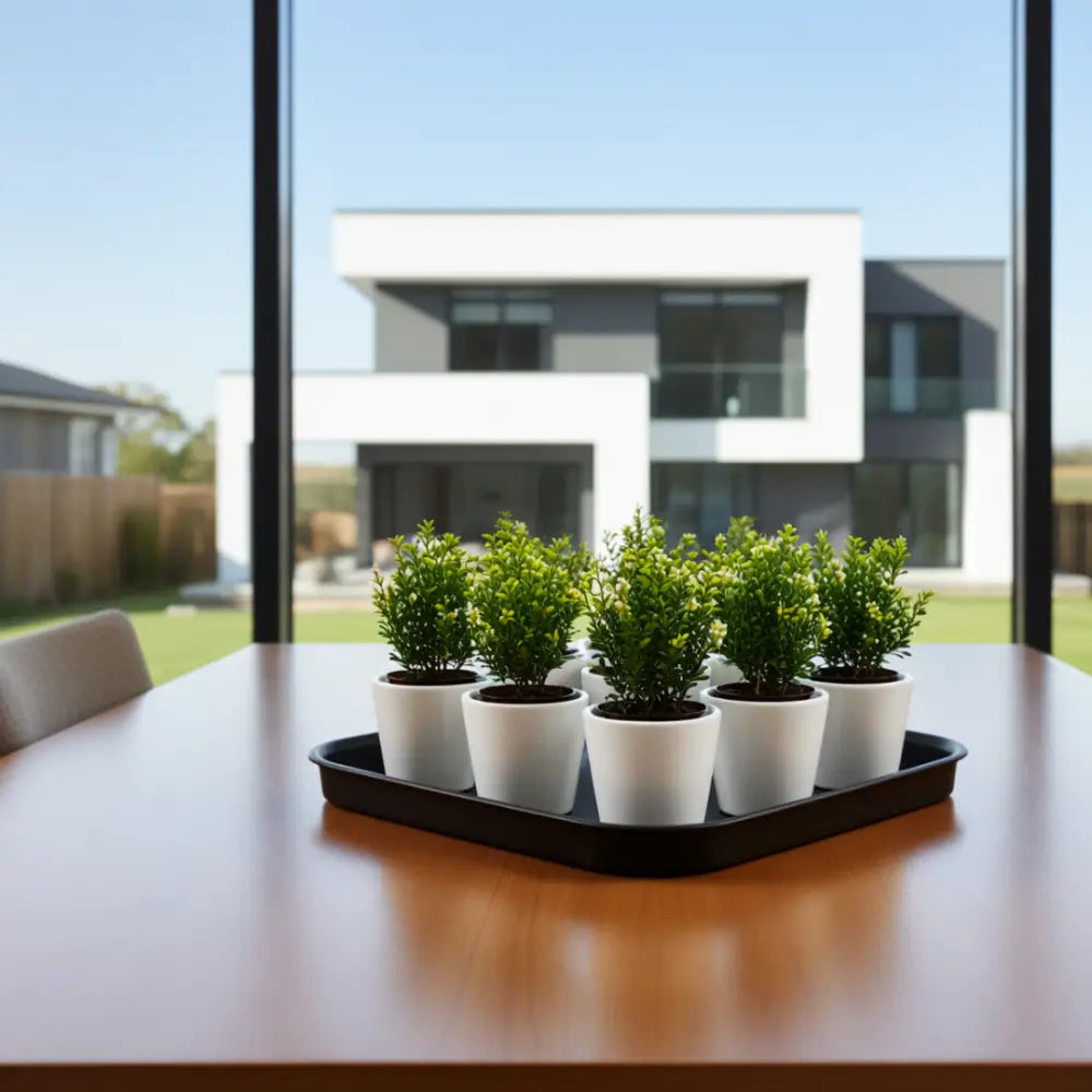 Soucoupe pot de fleur carré 50 cm