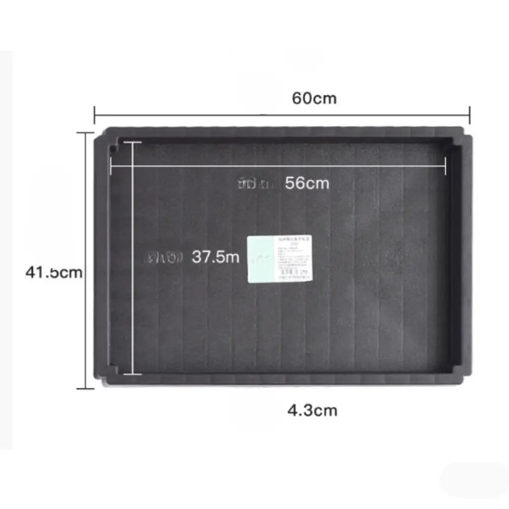 Soucoupe pot de fleur rectangulaire 60 cm