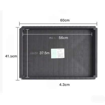 Soucoupe pot de fleur rectangulaire 60 cm